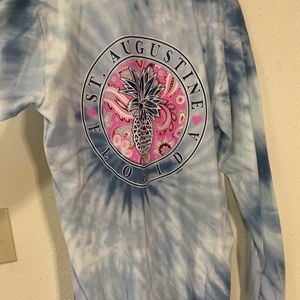 Long sleeve St Augustine Tee says adult XL